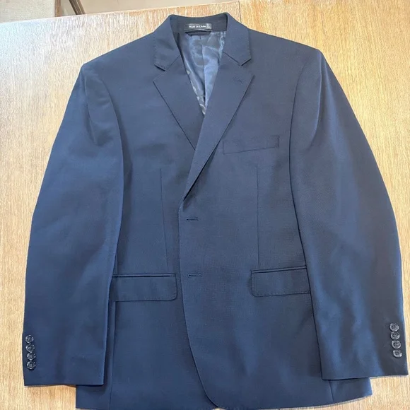 Men’s Navy Blazer Ralph Lauren Wool - Picture 1 of 5